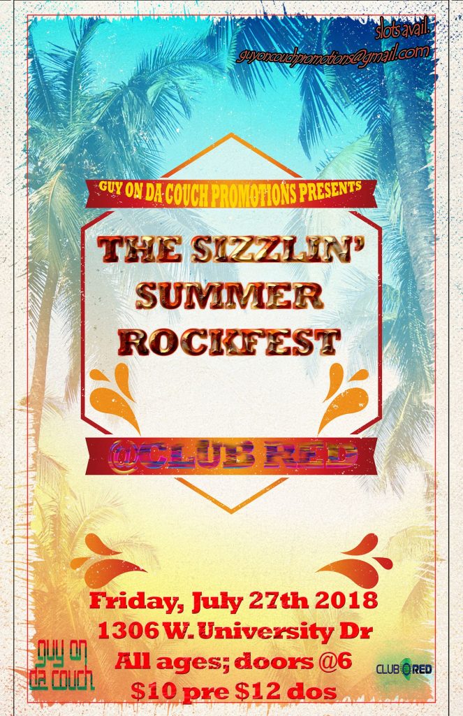 Sizzlin Summer Rockfest Jen X and the Boomers